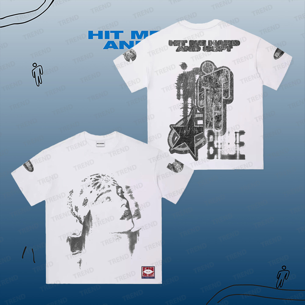 BILLIE EILISH HIT ME HARD AND SOFT Merch Cotton T-shirt Unisex