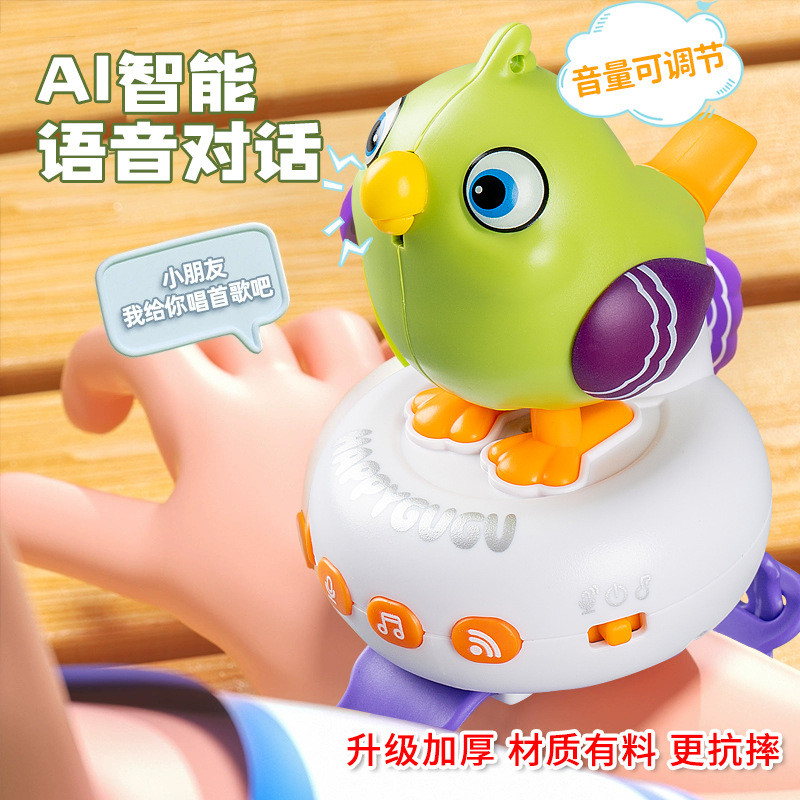talking toy Cuckoo Bird Smart AI Whistle Talking Storytelling Electric ...