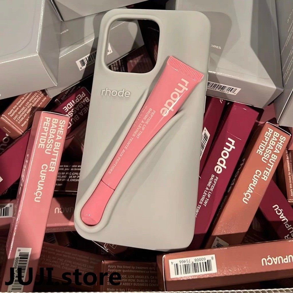 Rhode Soft Silicone Phone Case For iPhone 16 Pro 15 Pro Max 11 12 13 14
