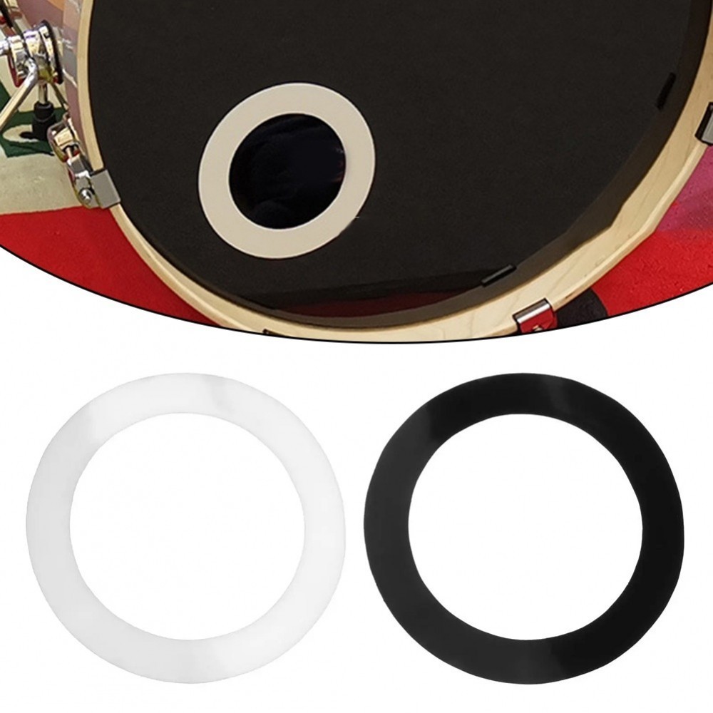 Ring Bass Drum Bottom Port Hole Protector Rubber Drum Ring Special ...