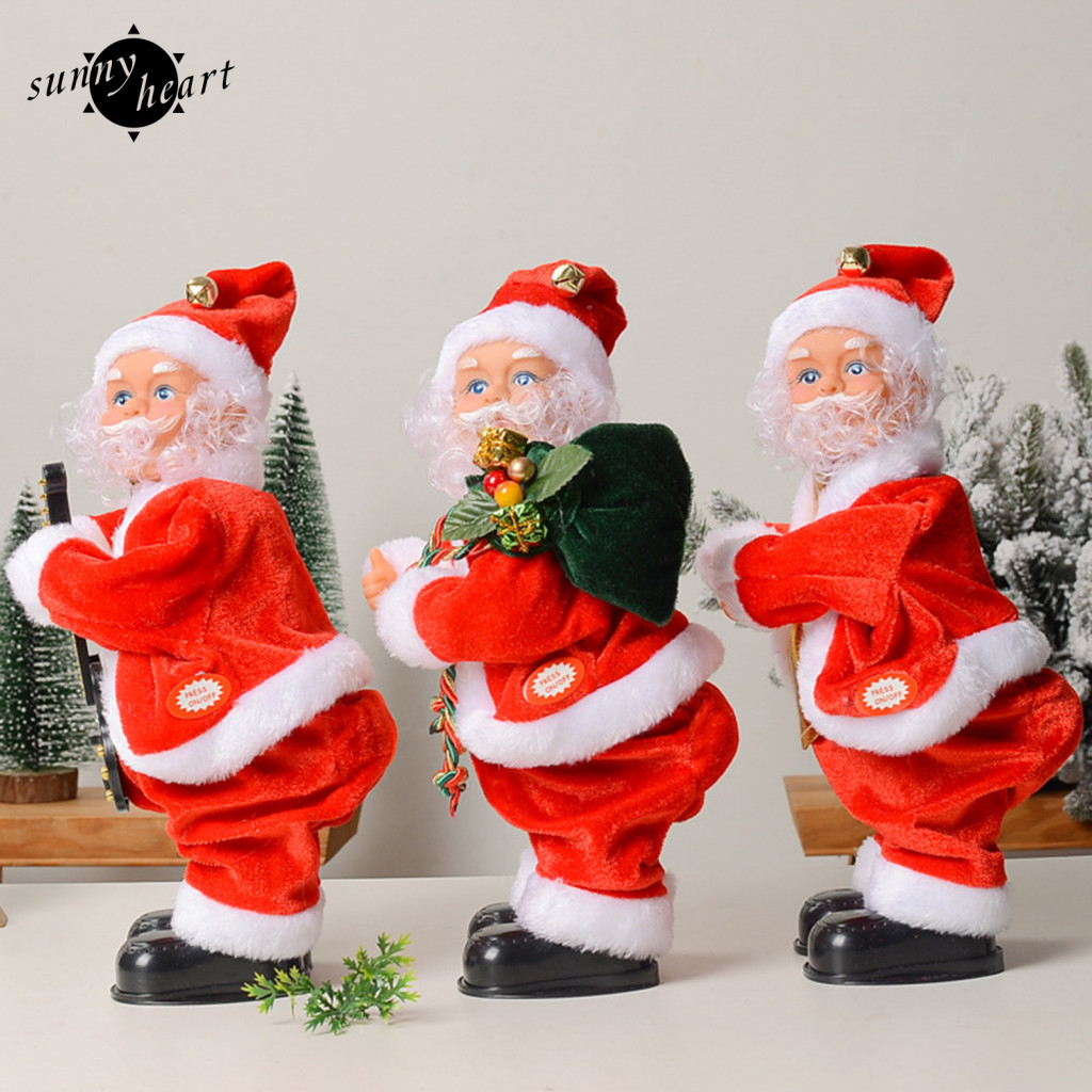 [SH] Fun Holiday Gift Cheerful Music Santa Claus Christmas Twerking ...
