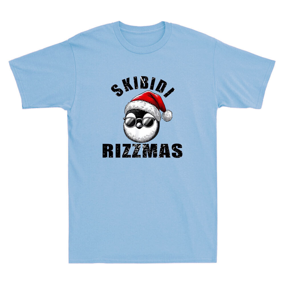Skibidi Rizzmas Funny Gen Alpha Slang Christmas Santa Penguin Meme Men ...