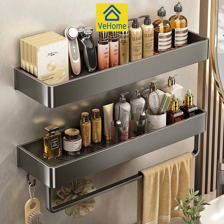 MYBathroom Rack Toilet Rack Bathroom Shelf Rack Wall Mounted Shelf Wall ...