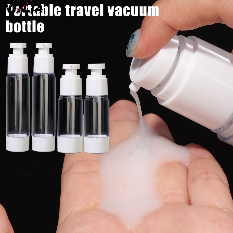 4Pcs Cosmetic Airless Vacuum Subpackage Bottles - Makeup Dispenser ...