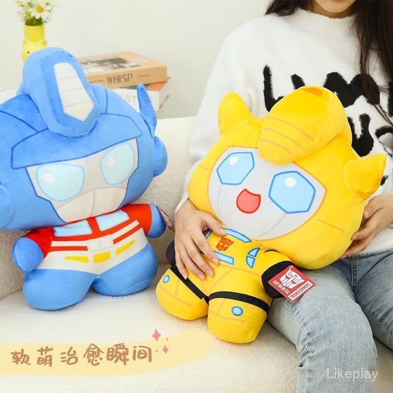 ready-stock-transformers-plushie-doll-optimus-prime-bumblebee-megatron