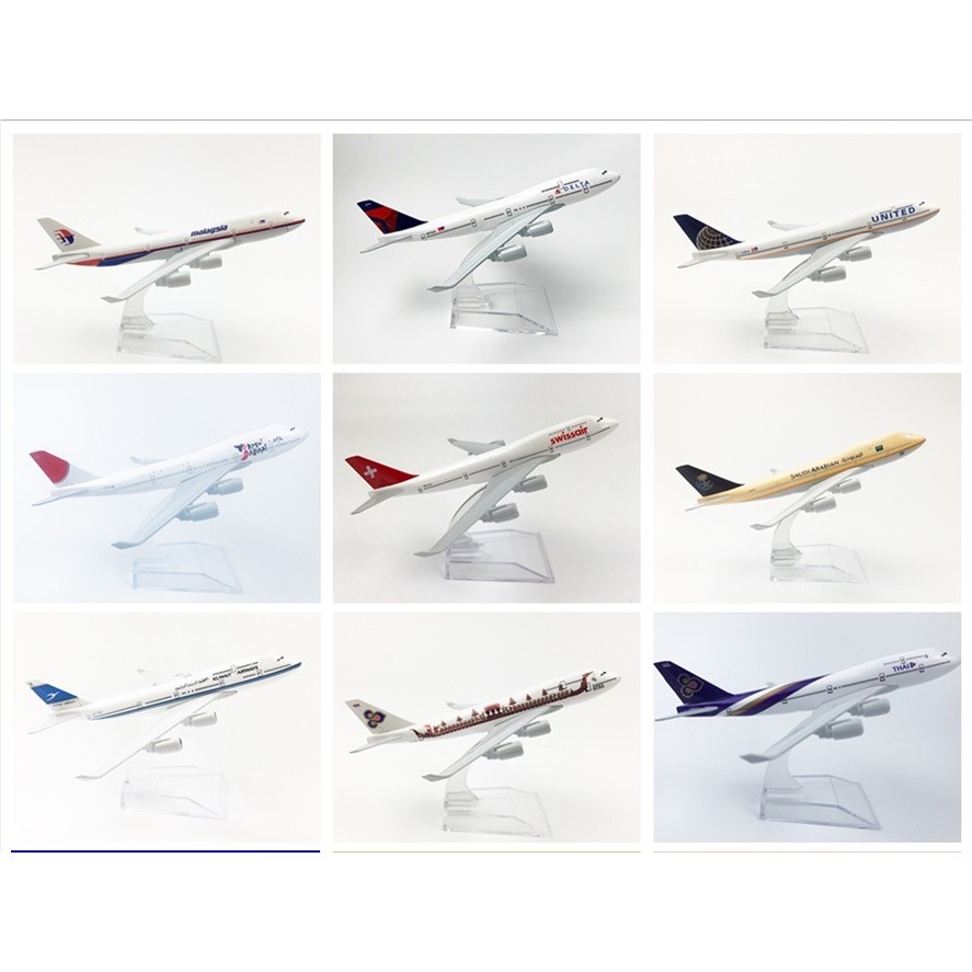 Aircraft model 16CM Boeing B757 series alloy solid model aircraft ...