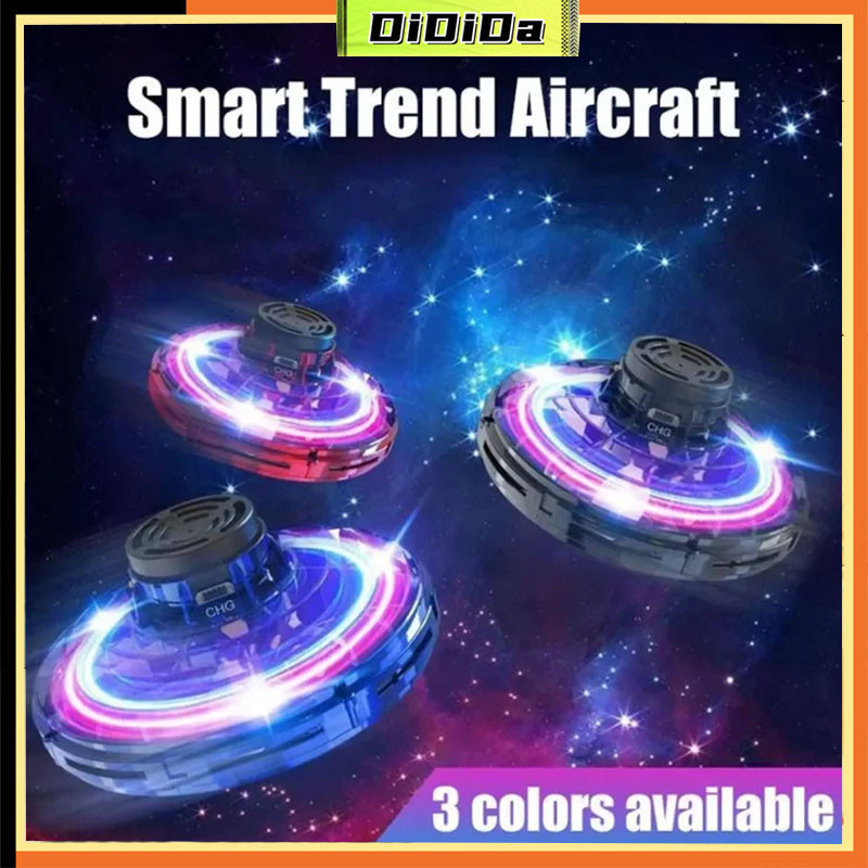 Flying Spinner Boomerang Magical Mini UFO Flying Saucer Gyro Spinning ...
