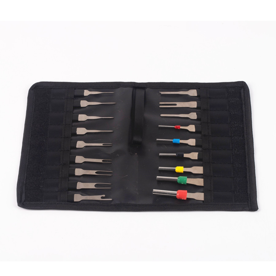 18Pcs Car Terminal Removal Tool Kit Wire connector Pin Release ...