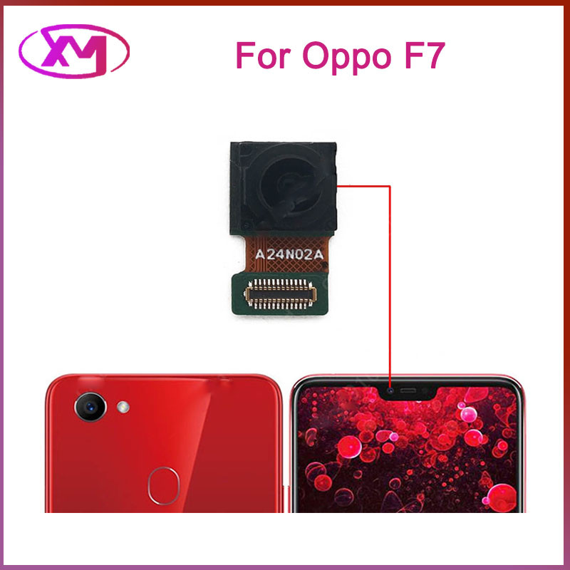 For OPPO F7 Back View Rear Big Front Selfie Camera Module Parts Flex ...