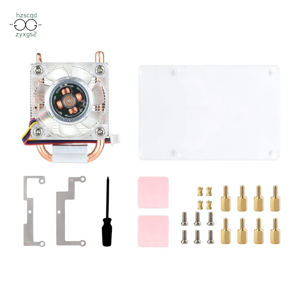 ICE CPU Tower Cooling Fan Vertical for Pi 5 5 Cooler U-Shaped Copper ...