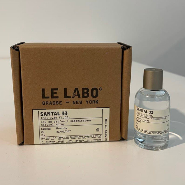 (Mini) Le Labo Santal 33 Edp 10ml Unisex Fragrance(100%original ...