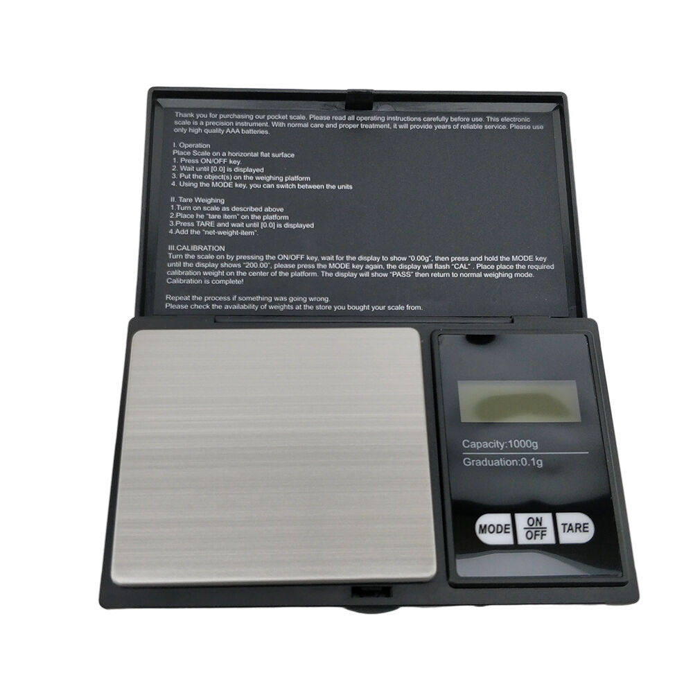 Kegland LED Electronic Scales (0.1g To 1000g) Digital Pocket Scale for ...
