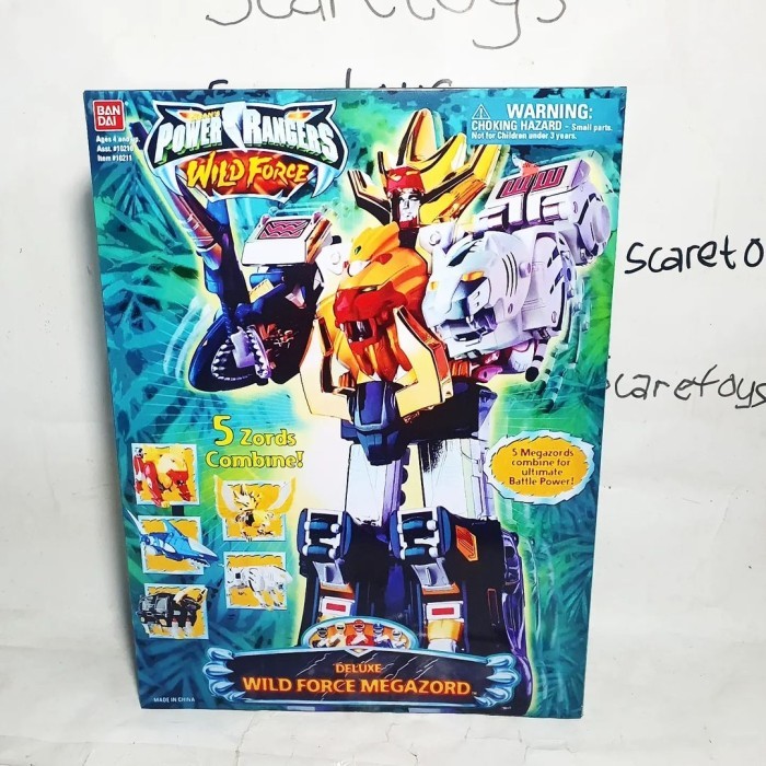 Power Rangers Wild Force Megazord Dx Gaoranger Gao King Megazord Lord