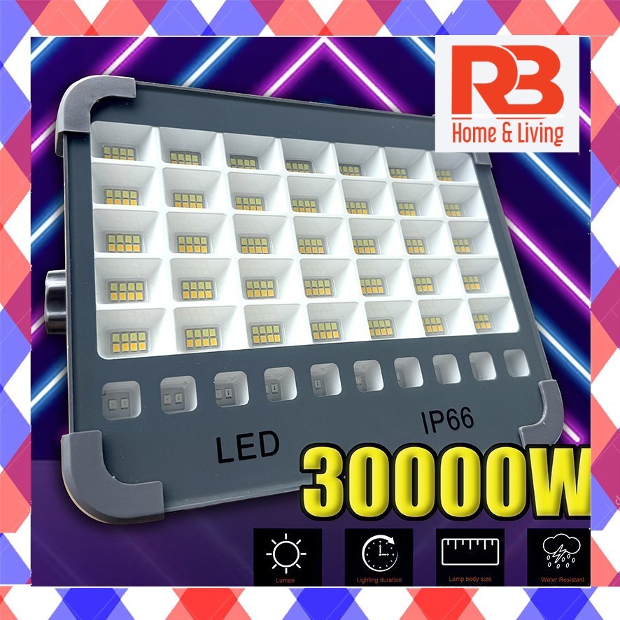 35 Bulb LED Light 3.0A with Battery 30,000W Rechargeable LED Floor ...