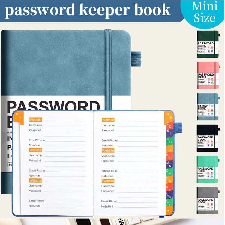 Elderly password mailbox strap notepad password record book | Shopee ...