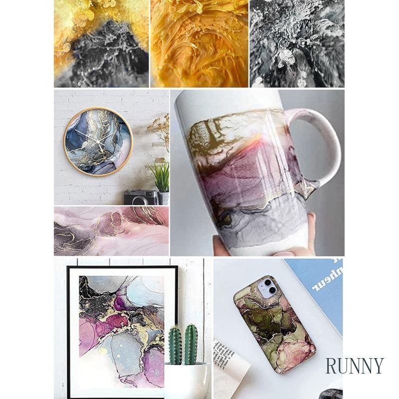 RUNNY Epoxy Pigment 12 Colors Transparent Liquid Epoxy Resin Dye ...