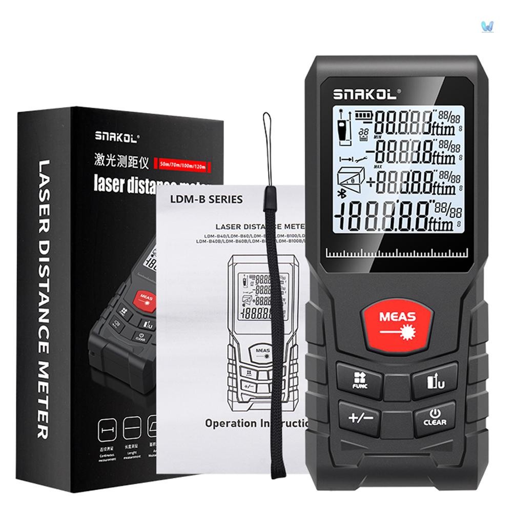 Intelligent Laser Rangefinder Digital Laser Distance Meter with Single ...