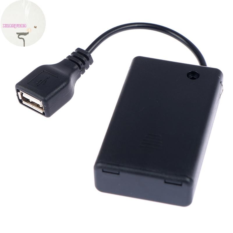 XUAN 3*AAA Box With USB Port For Building Block Led Light Kit With ...