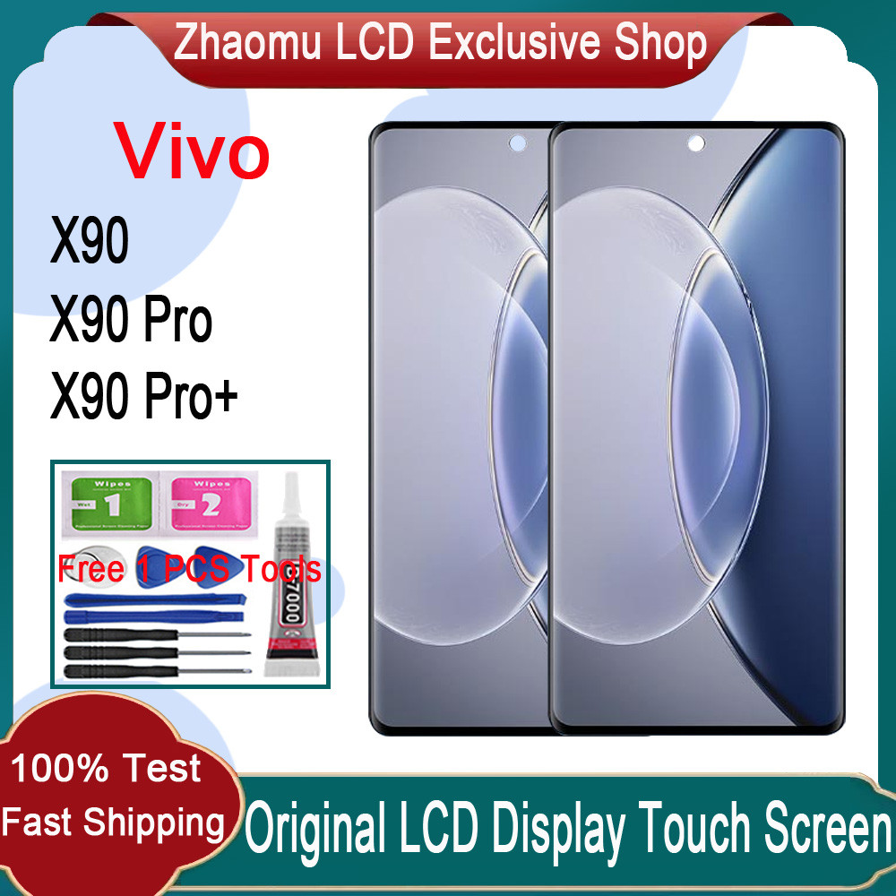 Écran tactile LCD AMOLED de remplacement, 120Hz, pour Vivo X90 X90S X90 Pro, original, 6.78  509