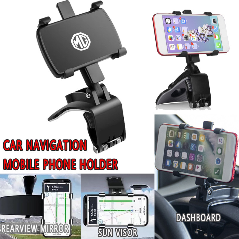 MG Car Phone Holder Rearview Mirror/sun Visor/dashboard Navigation ...