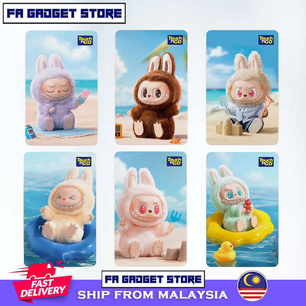 ( LABUBU SERIES 3 ) - Touch n Go Card Sticker WaterProof High Quality ...