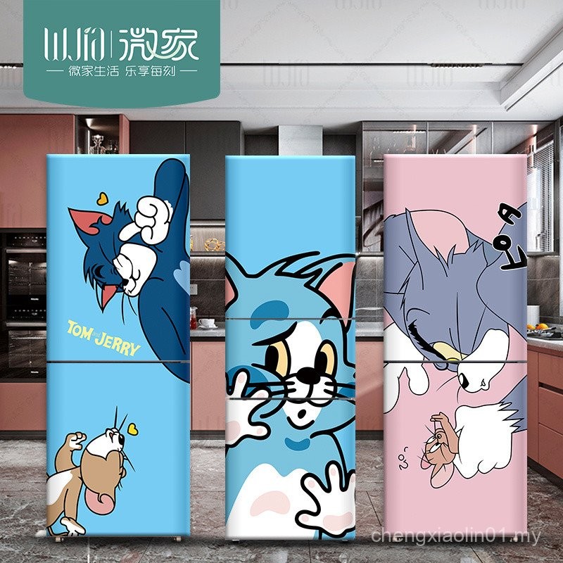 Cat and Mouse Cartoon Refrigerator Stickers Whole Sheet Full Stickers ...