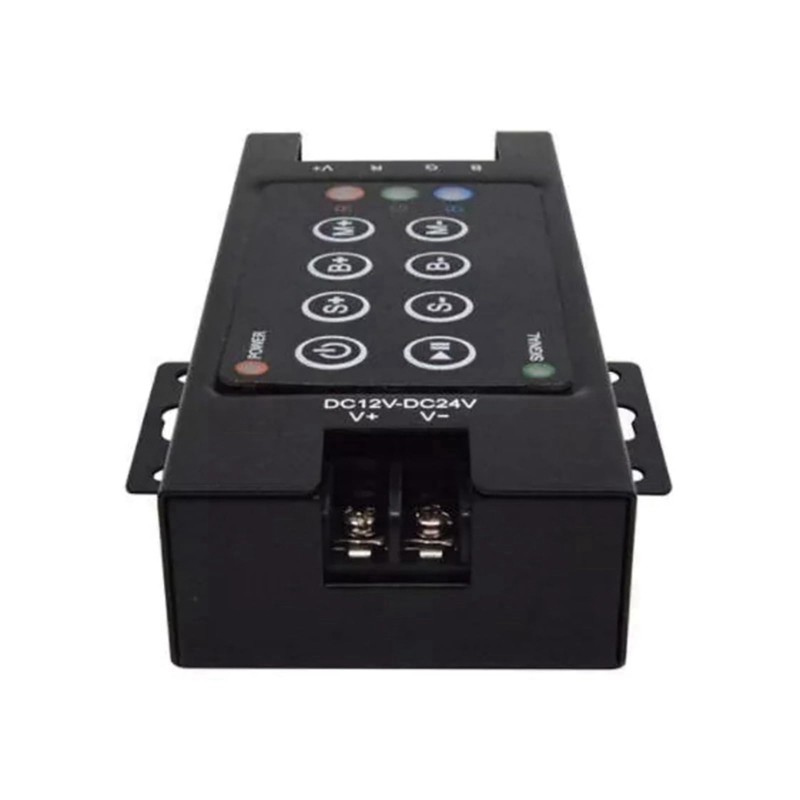 30A Remote Wireless Mini Controller for RGB LED Strip Light 8-Key ...