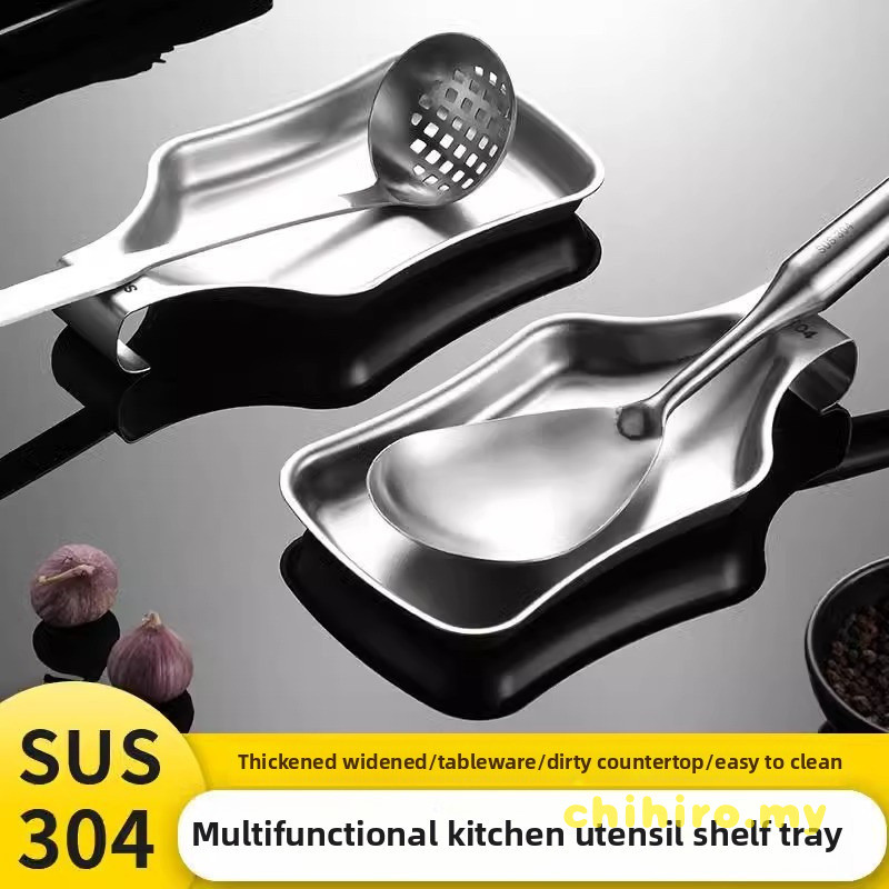 304 stainless steel tray kitchen utensil rack kitchen spatula soup ...