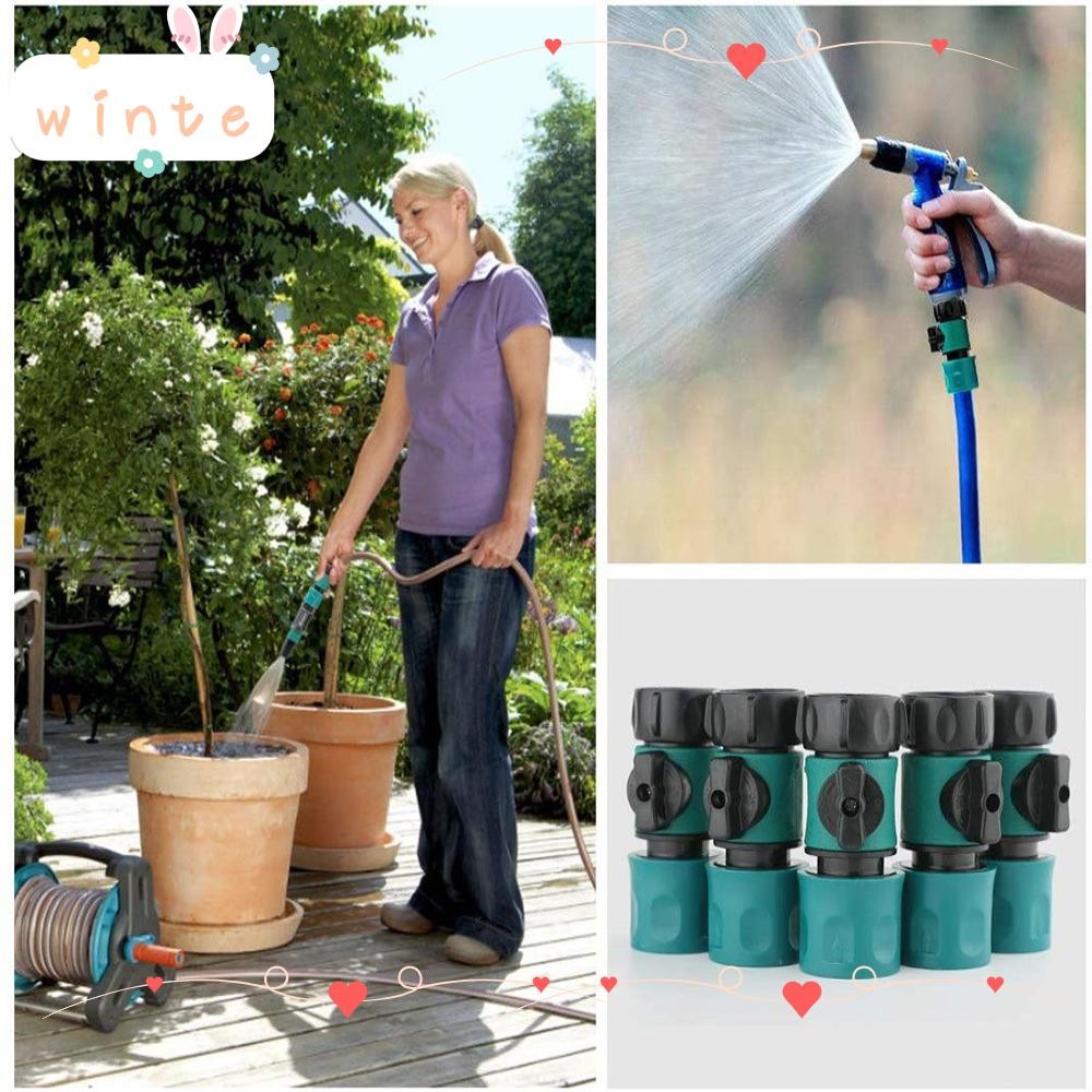 WINTE Water Hose Coupling, Plastic Valve Switch Hose Adapter, with ...