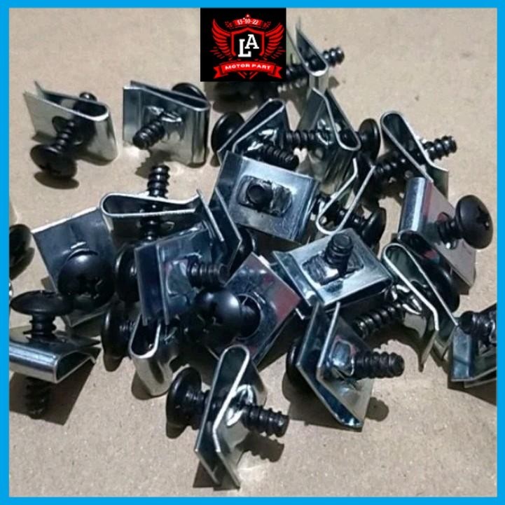 La motor PART - threaded body clip bolts for Honda beat vario cb CBR ...