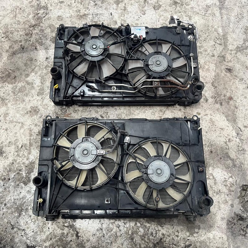 Toyota Estima ACR50 GSR50 2.4 3.5 Radiator Auto Fan IMPORTED FROM JAPAN ...