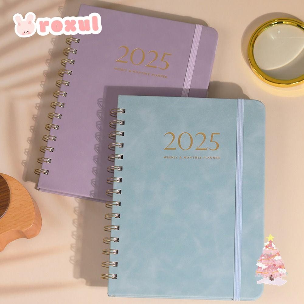 ROXUL Diary Weekly Planner, 2025 To Do List Agenda Book, Creative ...