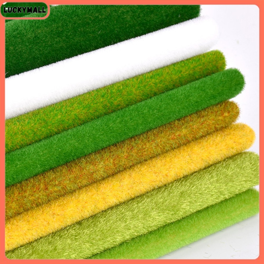 KUA 0.4mX1m Architectural Layout Artificial Lawn Carpet Model Grass Mat ...