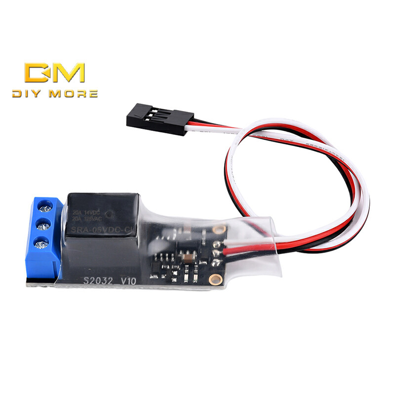 DIYMORE Aeromodelling Car RC Relay Wide Voltage 5-12V PWM Switch Aerial ...