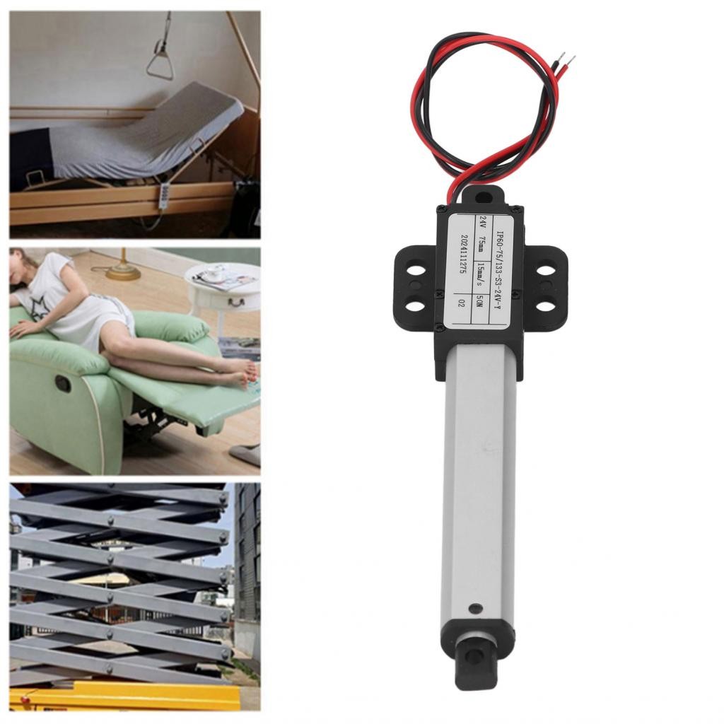 Cancanshop Mini Linear Actuator Motor Stroke Electric Micro Automatic ...