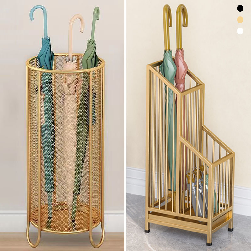 Modern Rust-proof Iron Umbrella Rack Large Capacity Storage Rack ...
