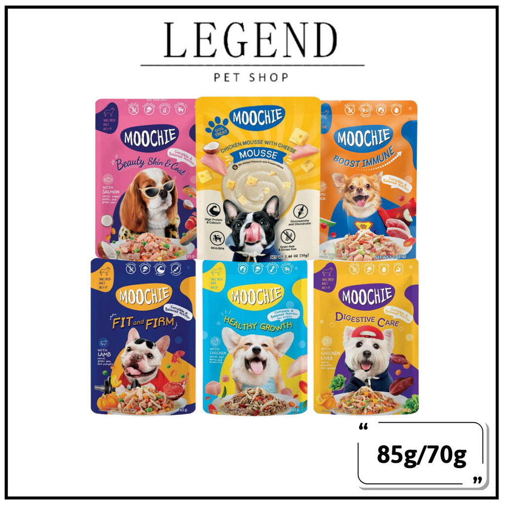 Moochie Pouch Dog Wet Food-85g/70g(POUCH) | Shopee Malaysia