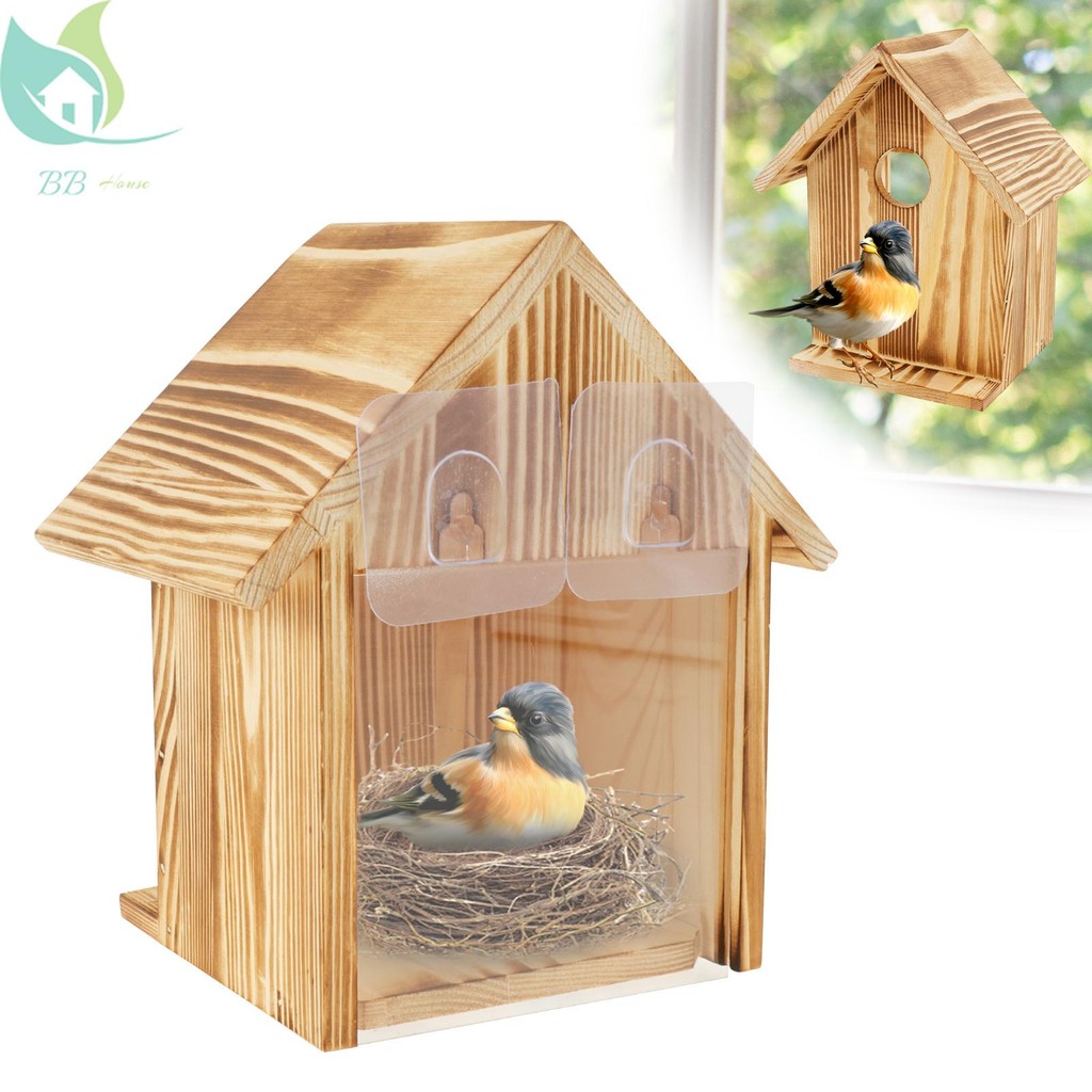 Nesting Box Outdoor Holz Vogelhaus Box Bluebird Nesting Predator Guard ...