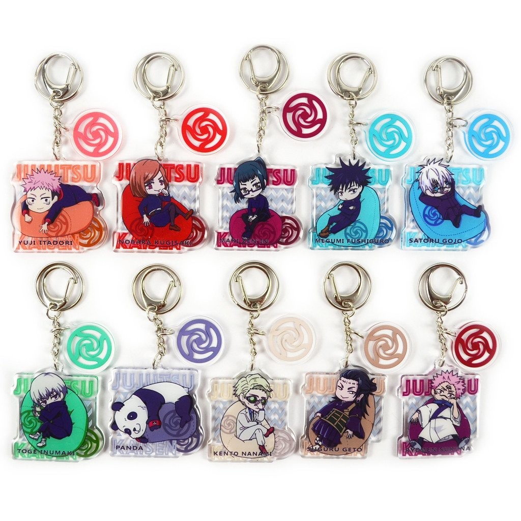 【IN Stock】Jujutsu Kaisen Itadori Satoru Gojo Anime Acrylic Cartoon Key ...