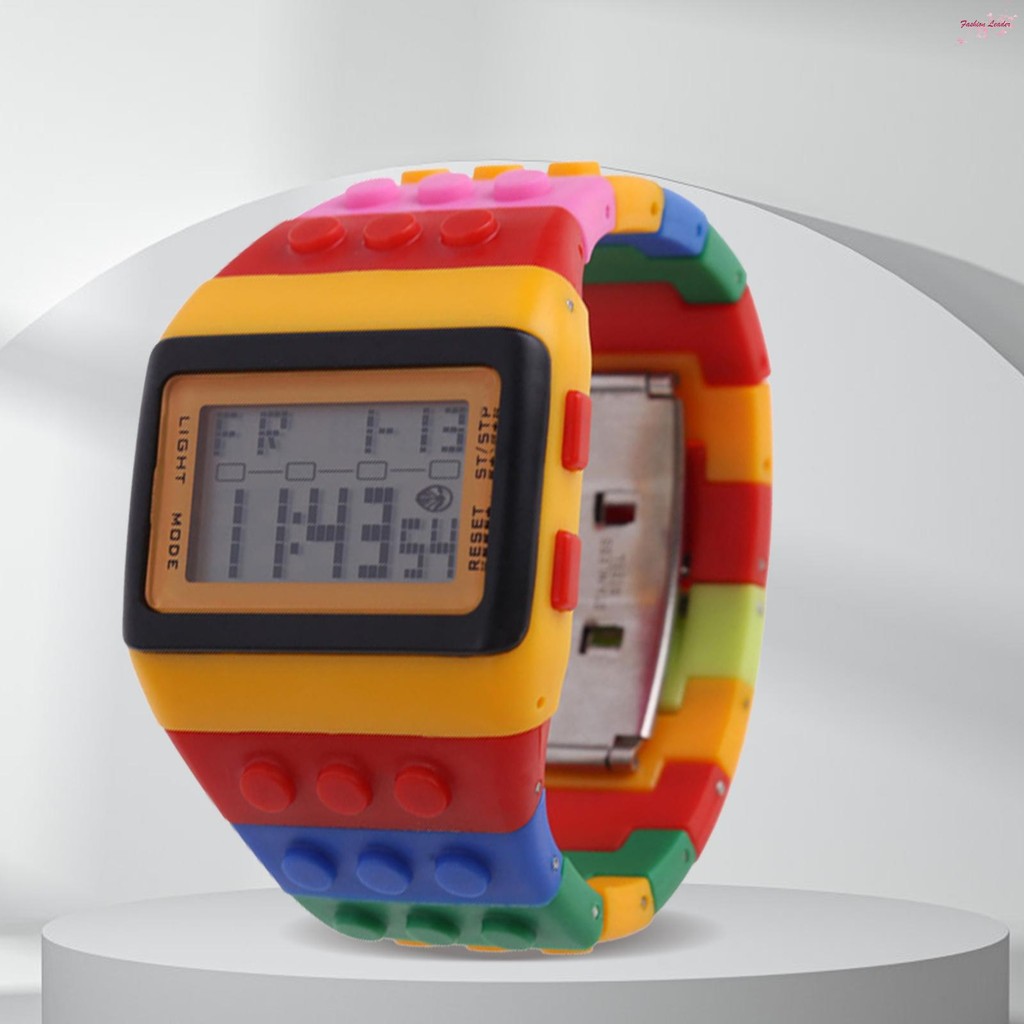 Digital Light Sports Watch LED Luminous Colorful Watches for Outdoor ...