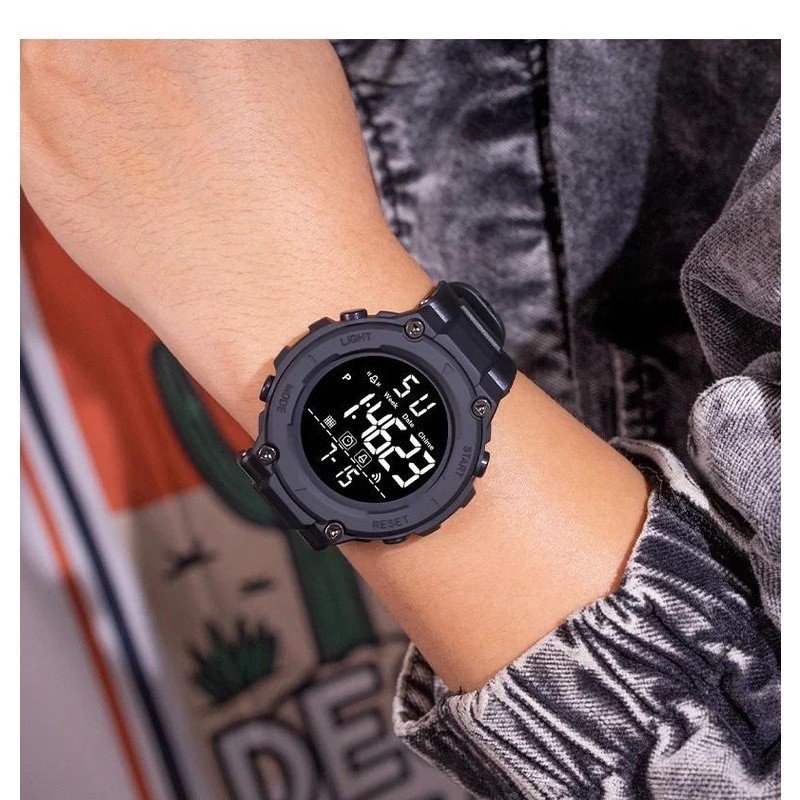 Specworld bulky jam tangan digital led sport luar uniseks | Shopee Malaysia