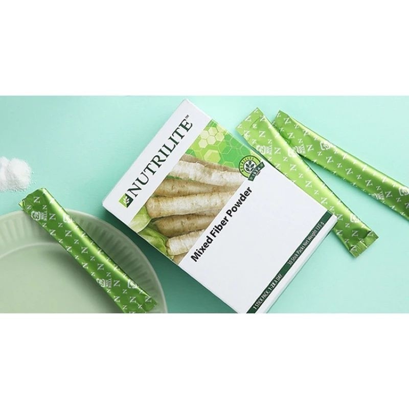amway Nutrilite Mixed Fiber Powder - 4.5g x 30 stick packs | Shopee ...