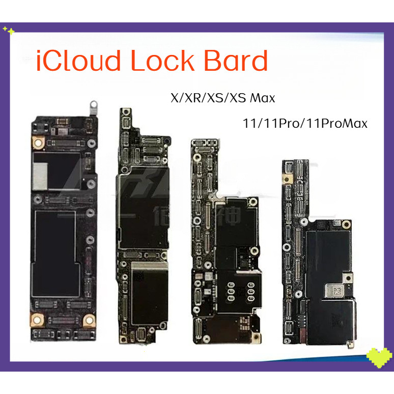 ID motherboard iCloud lock on screen test motherboard for x xs xsmax XR ...