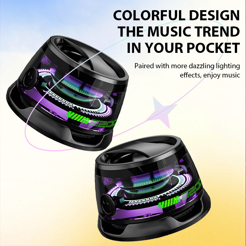 Outdoor Magnetic Bluetooth Speaker Wireless Portable Mini Travel Stereo ...