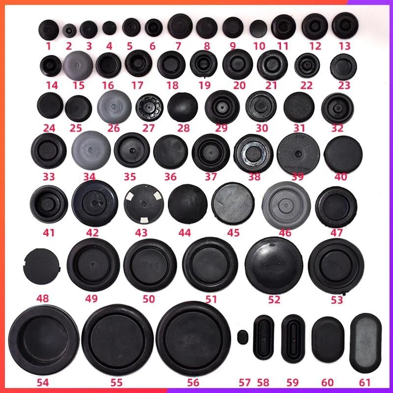 2pcs Car Door Panel Lock Hole Cabin engine Tail Lower Side Skirt Bottom ...