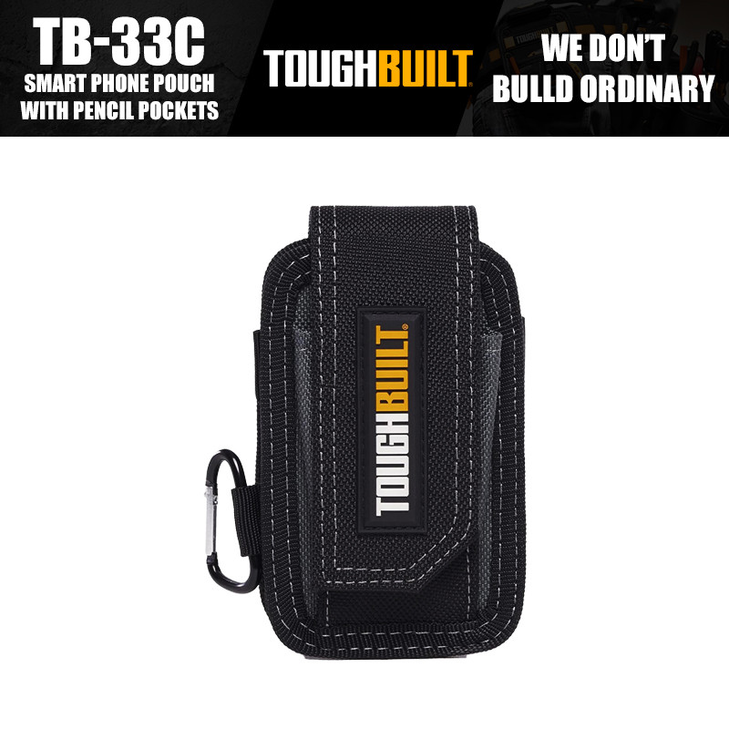ToughBuilt TB-33C Smart Phone Pouch With Pencil Pockets Compatible With ...
