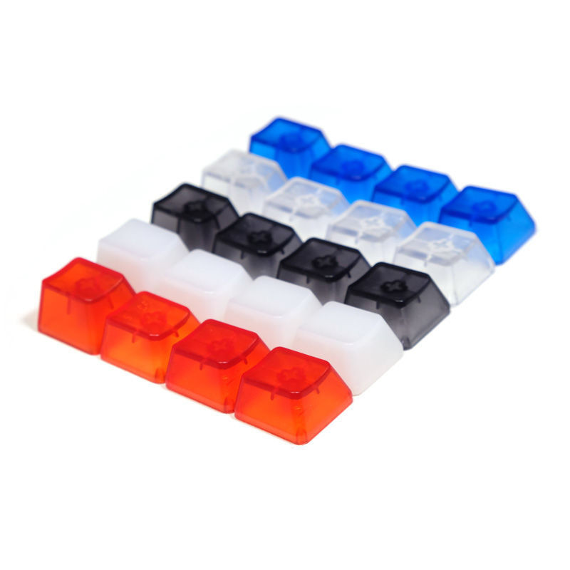 Unengraved Transparent Keycap ABS Mechanical Keycap Keyboard R4 R3 R2 ...
