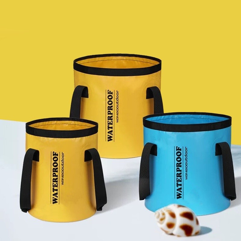 Collapsible Bucket Compact Portable Folding Water Container Fishing ...