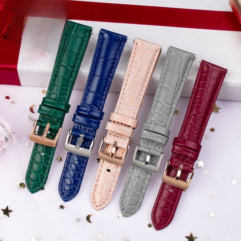 Compatible Swarovski Watch Strap Genuine Leather Women 5452495 5452498 ...
