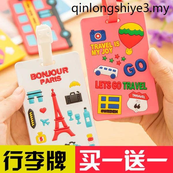 Luggage Tag Trolley Case Strap Tag Boarding Pass Suitcase Packing Tag ...